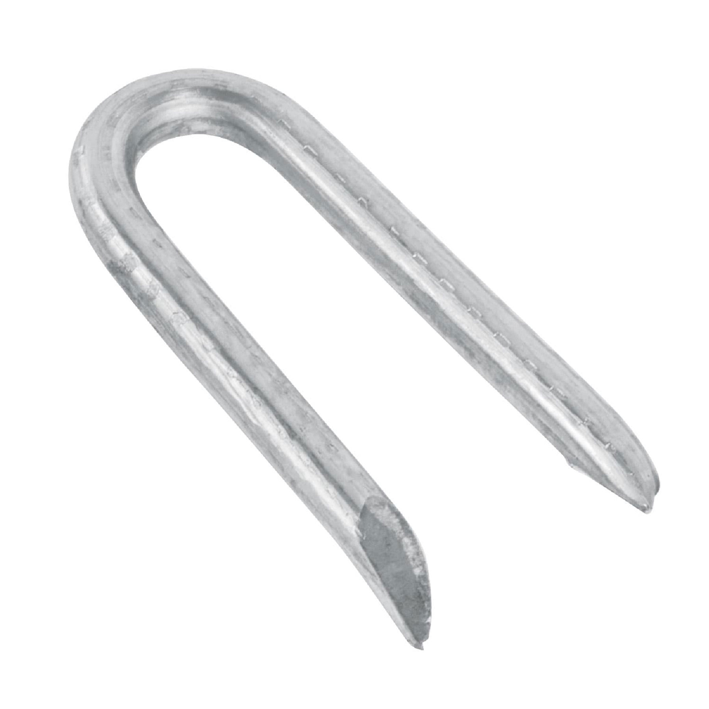 Grapas para alambre de púas, galvanizadas, 10kg