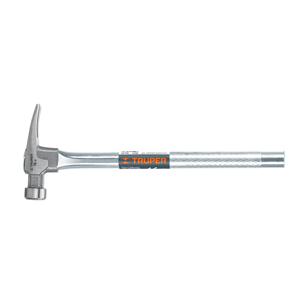 Martillos tubulares, uña recta tipo "California Ripper" cara fresada