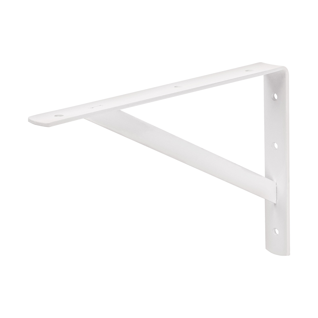 Ménsulas de acero reforzadas color blanco