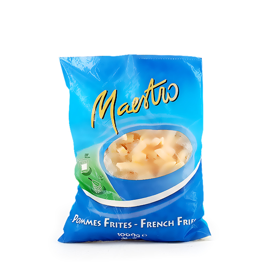 MAESTRO Papas prefritas 10x10 mm 1kg