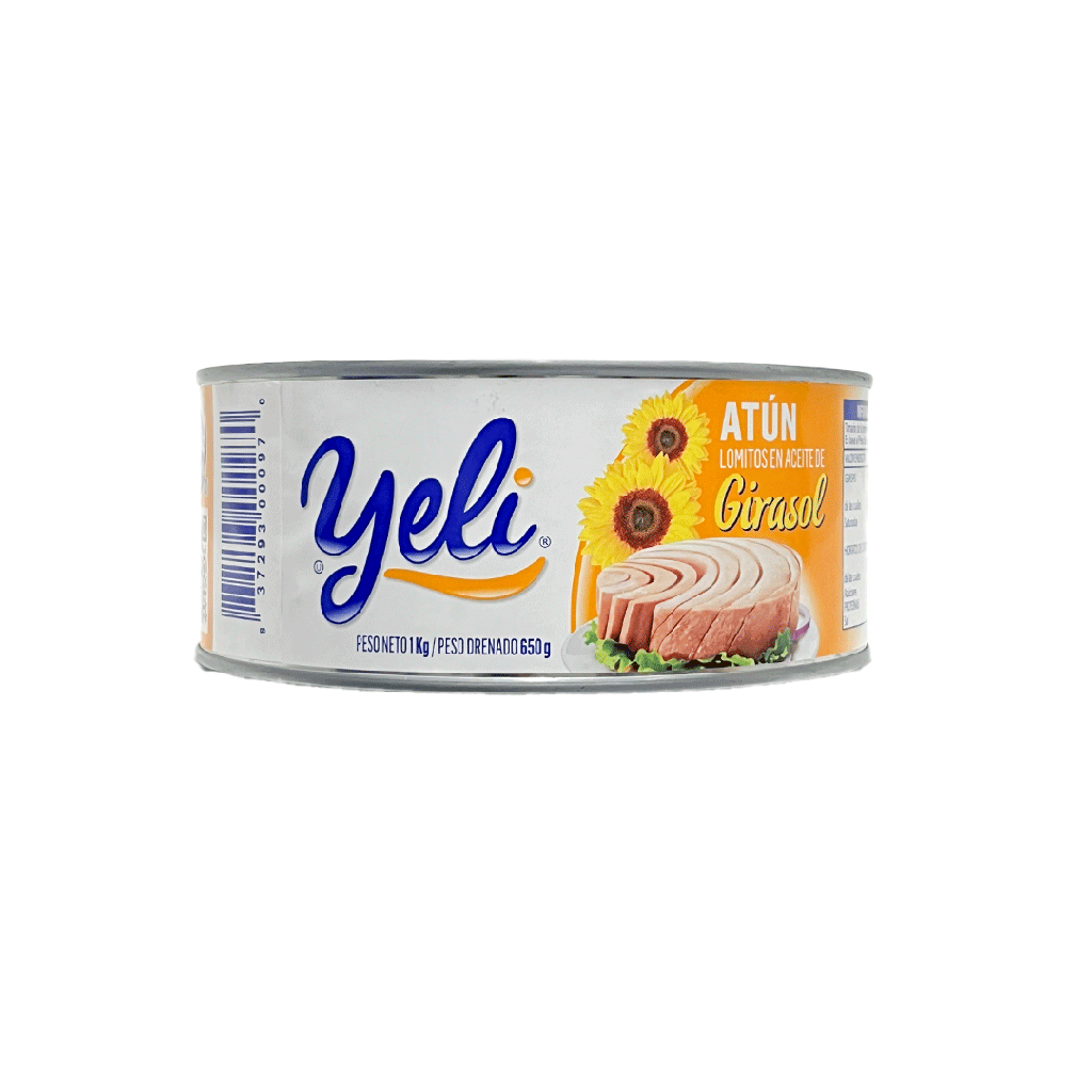 YELI Atún en aceite de girasol lata 1kg