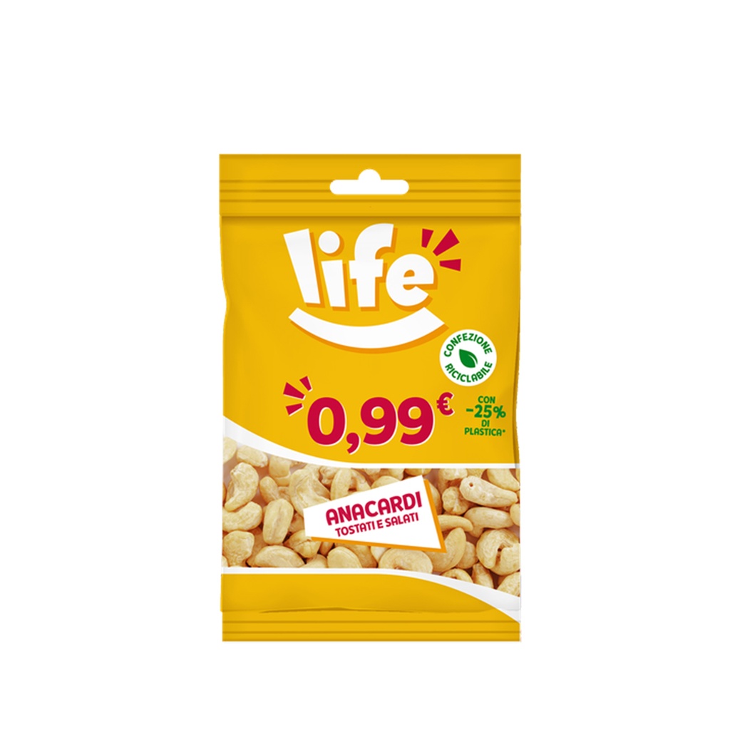 LIFE Anacardo tostado 35gr