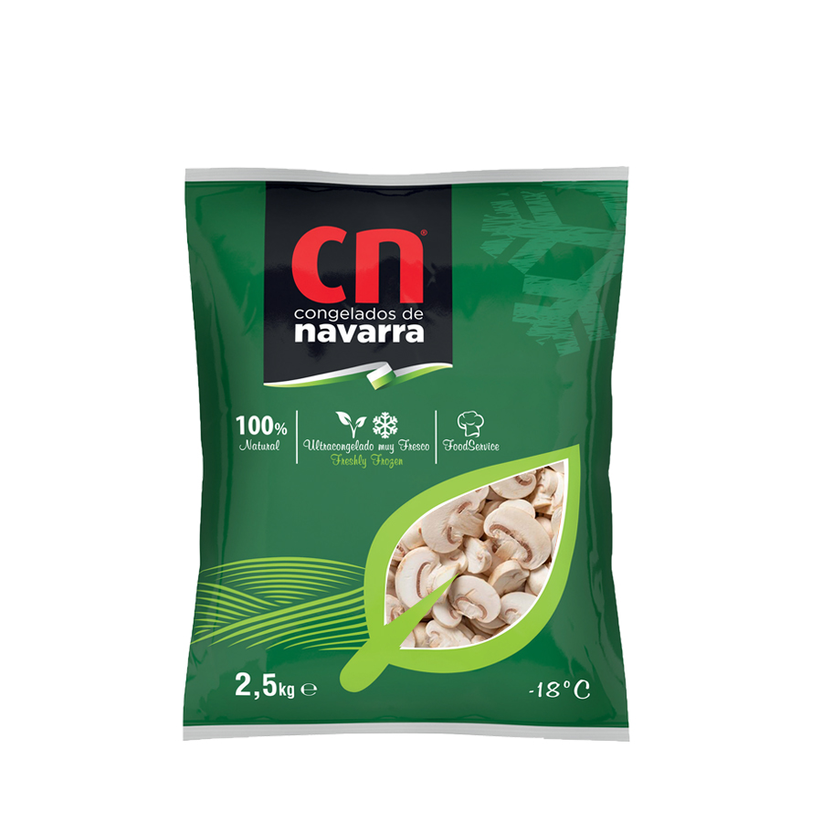 CONGELADOS NAVARRA Champiñón laminado 2.5kg