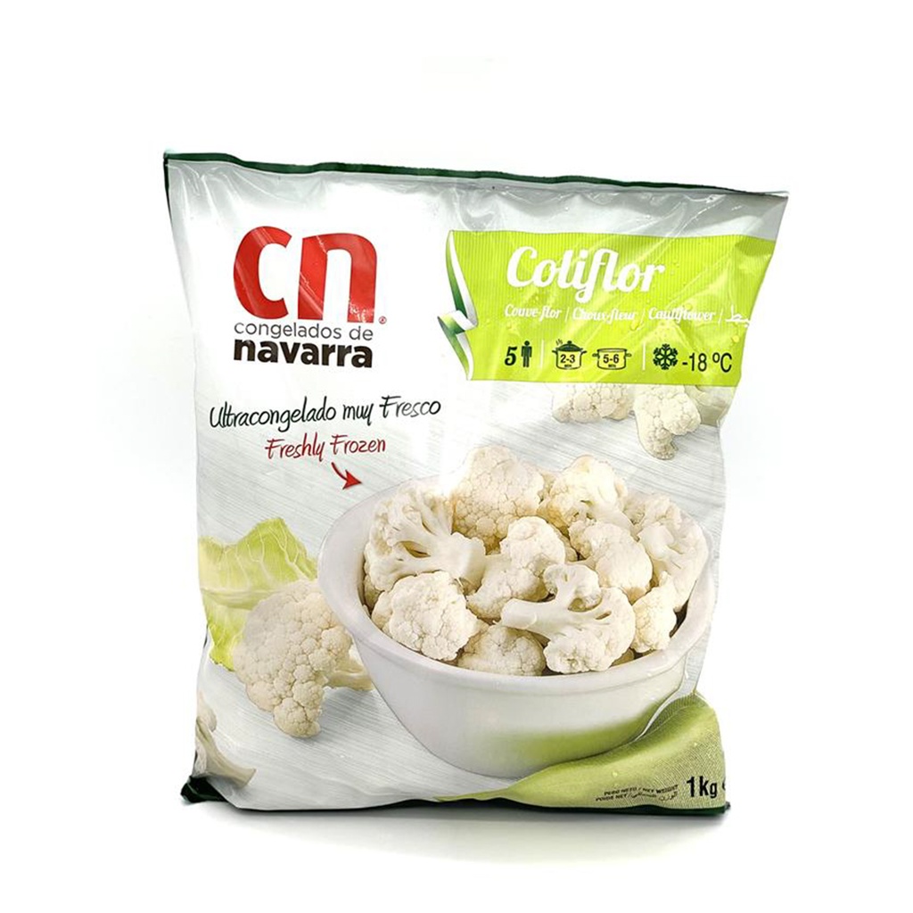 Coliflor 40/60 CONGELADOS NAVARRA (1kg)