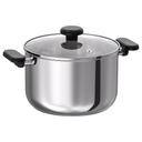 IKEA Olla C/Tapa Vidrio Incoloro 5L MIDDAGSMAT