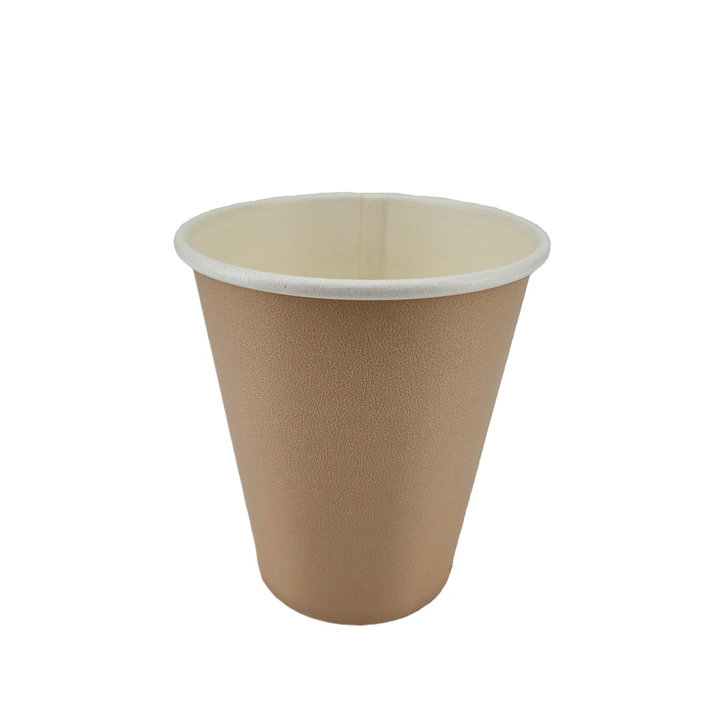 Vaso de Papel Cartón P/Bebidas Frías y Calientes 8oz (50u)