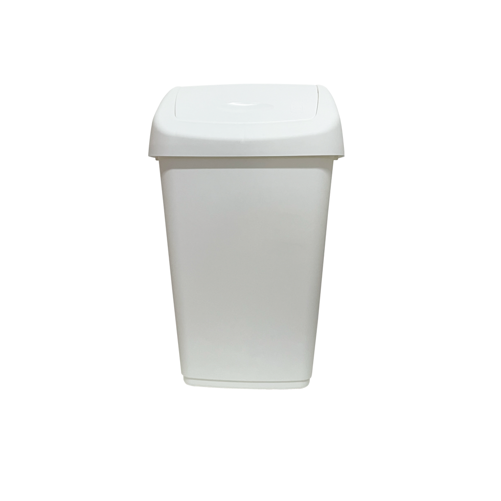 TONTARELLI AURORA Cesto plástico con tapa abatible 9L