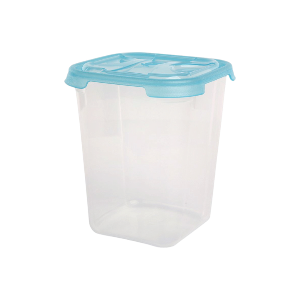 Contenedor Plástico P/Alimento Cuadrado C/Tapa NUVOLA TONTARELLI (4.75L)