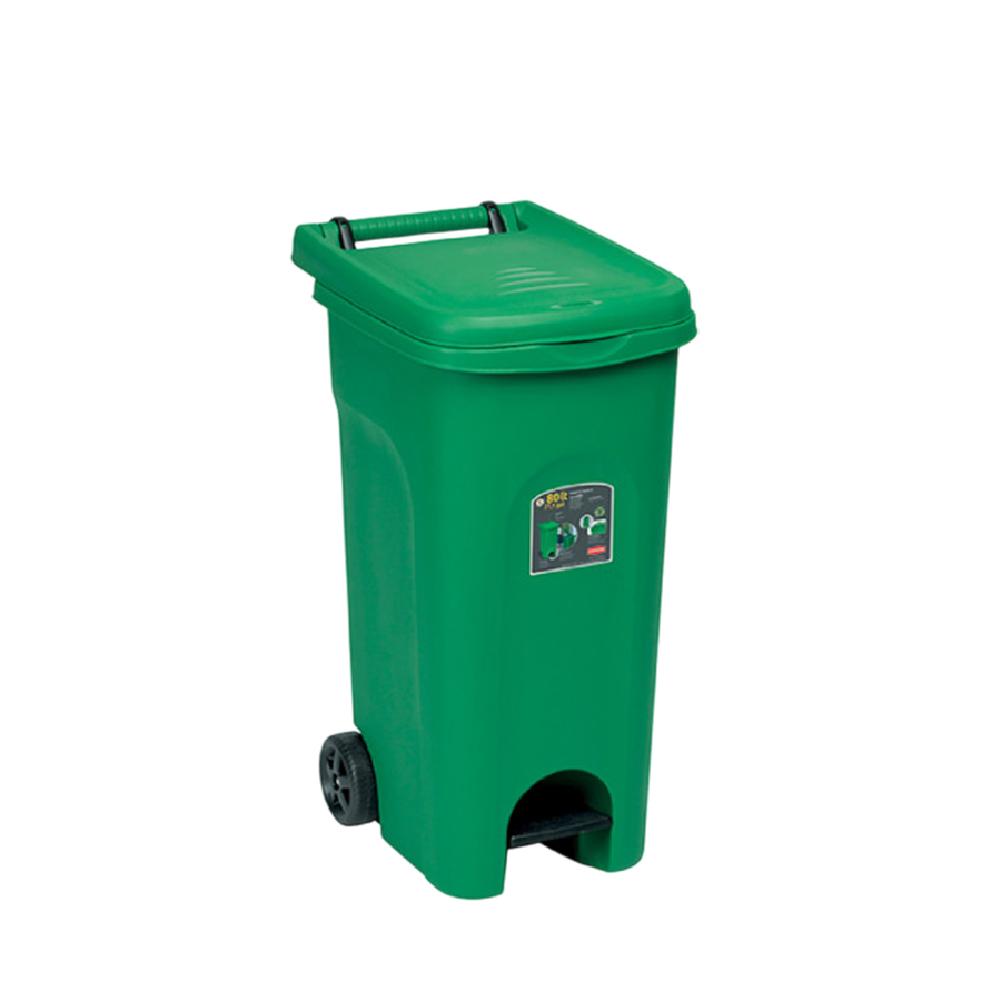 Contenedor P/Basura 80L Ecosistema Urbano STEFANPLAST