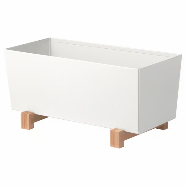 IKEA Macetero Color Blanco (32x15cm) BITTERGURKA