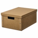 IKEA Caja C/Tapa Natural (25x35x16cm) GÄRDESGÅRD