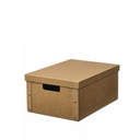 IKEA GÄRDESGÅRD Caja con tapa natural 25x35x16cm