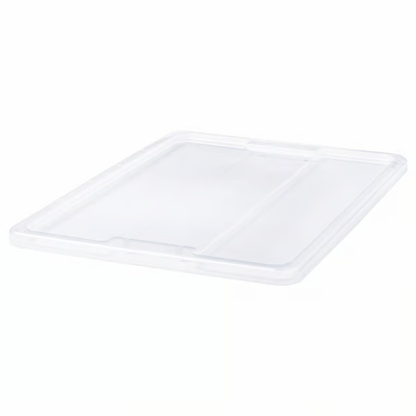 IKEA Tapa P/Caja de 45 o 65 L, transparente SAMLA