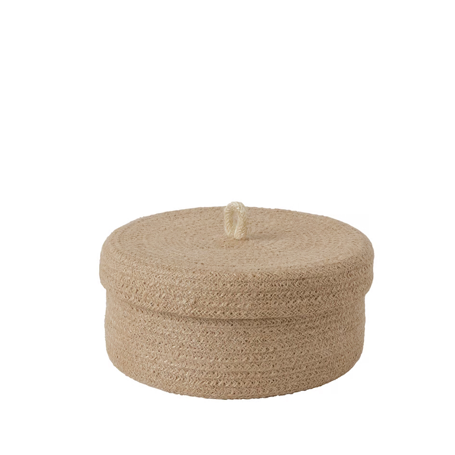 IKEA LJUNGAN Cesta con tapa 20x10cm