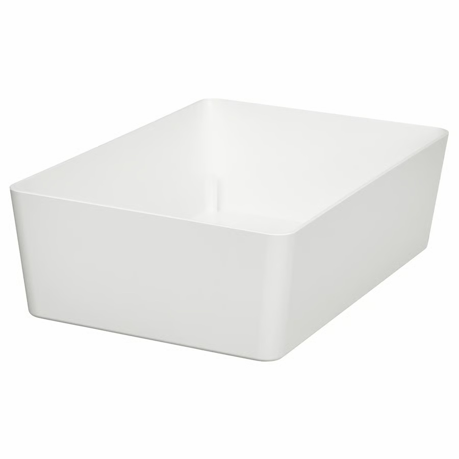 IKEA Caja Color Blanco (18x26x8cm) KUGGIS