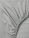 IKEA Sábana Bajera Gris Claro (160x200cm) DVALA