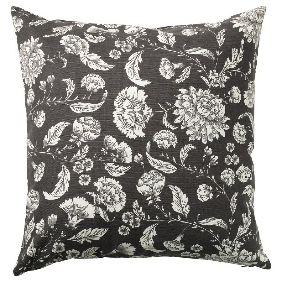 IKEA Funda de Cojín Antracita (50x50cm) IDALINNEA