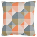 IKEA Funda de Cojín Naranja/Multicolor (50x50cm) SVARTHÖ