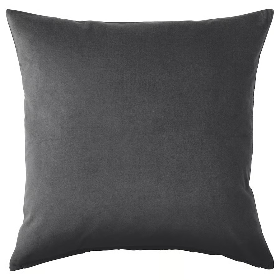 IKEA Funda de Cojín Gris Oscuro (50x50cm) SANELA