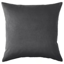 IKEA Funda de Cojín Gris Oscuro (50x50cm) SANELA