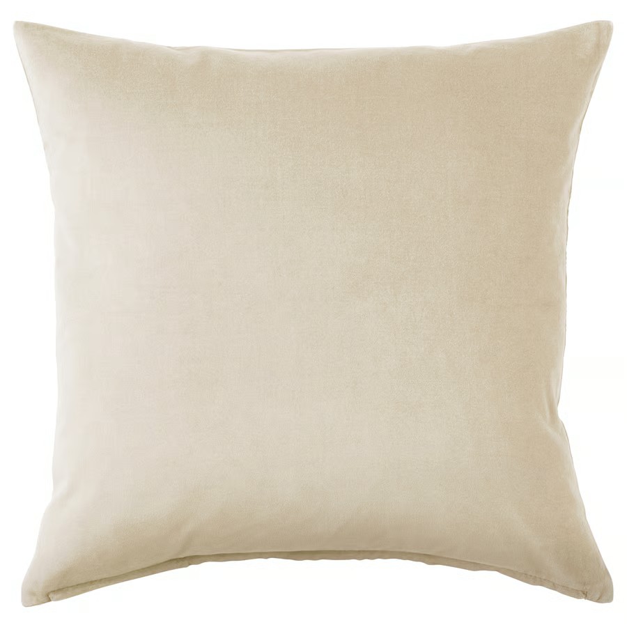IKEA Funda de Cojín Beige Claro (50x50cm) SANELA