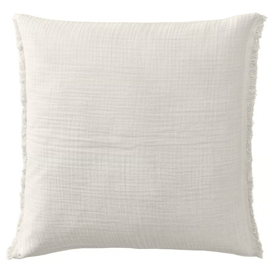 IKEA Funda de Cojín Blanco Roto (50x50cm) VALLKRASSING