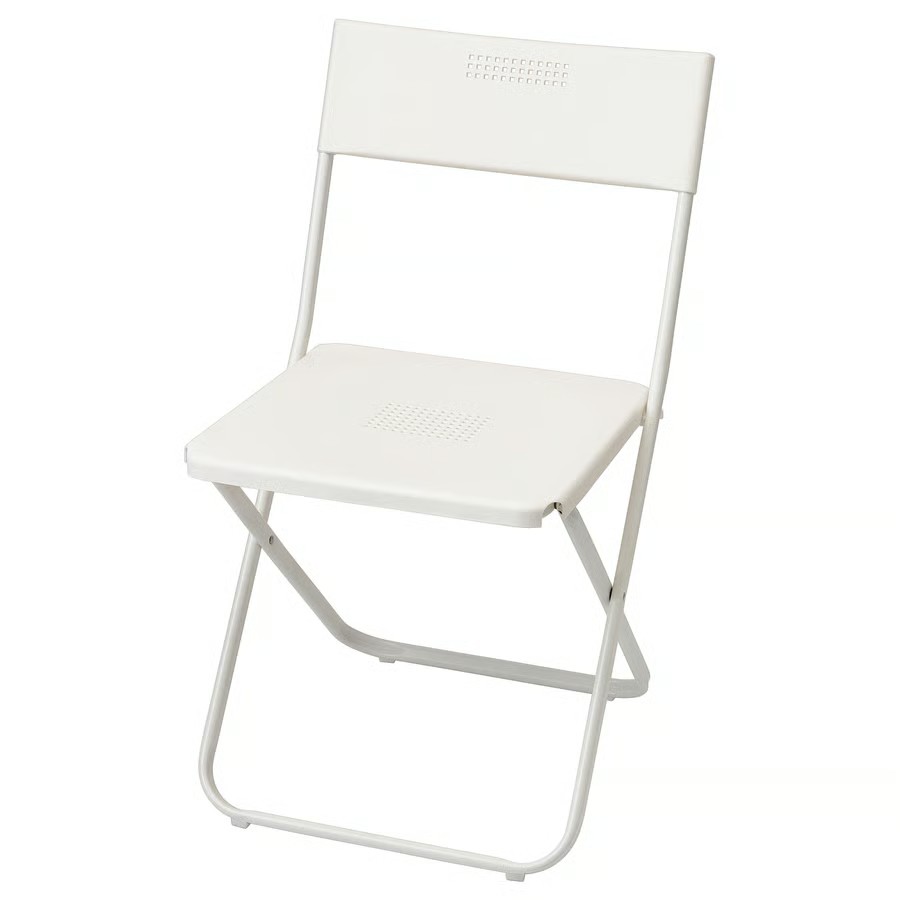 IKEA Silla Jardín Plegable Blanco FEJAN