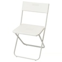 IKEA Silla Jardín Plegable Blanco FEJAN