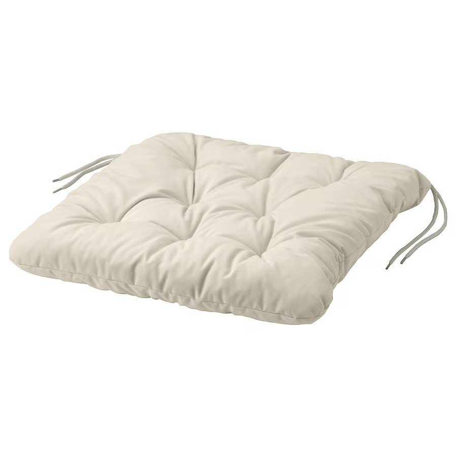 IKEA  Cojín Silla de Exterior, Beige Grisáceo (44x44cm) KUDDARNA