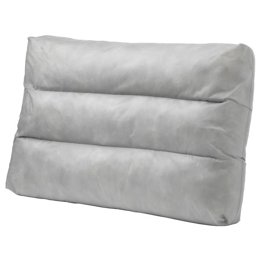 IKEA Cojín Interior, Respaldo Exterior Gris (62x44cm) DUVHOLMEN