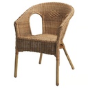 IKEA Silla Ratán/Bambú AGEN