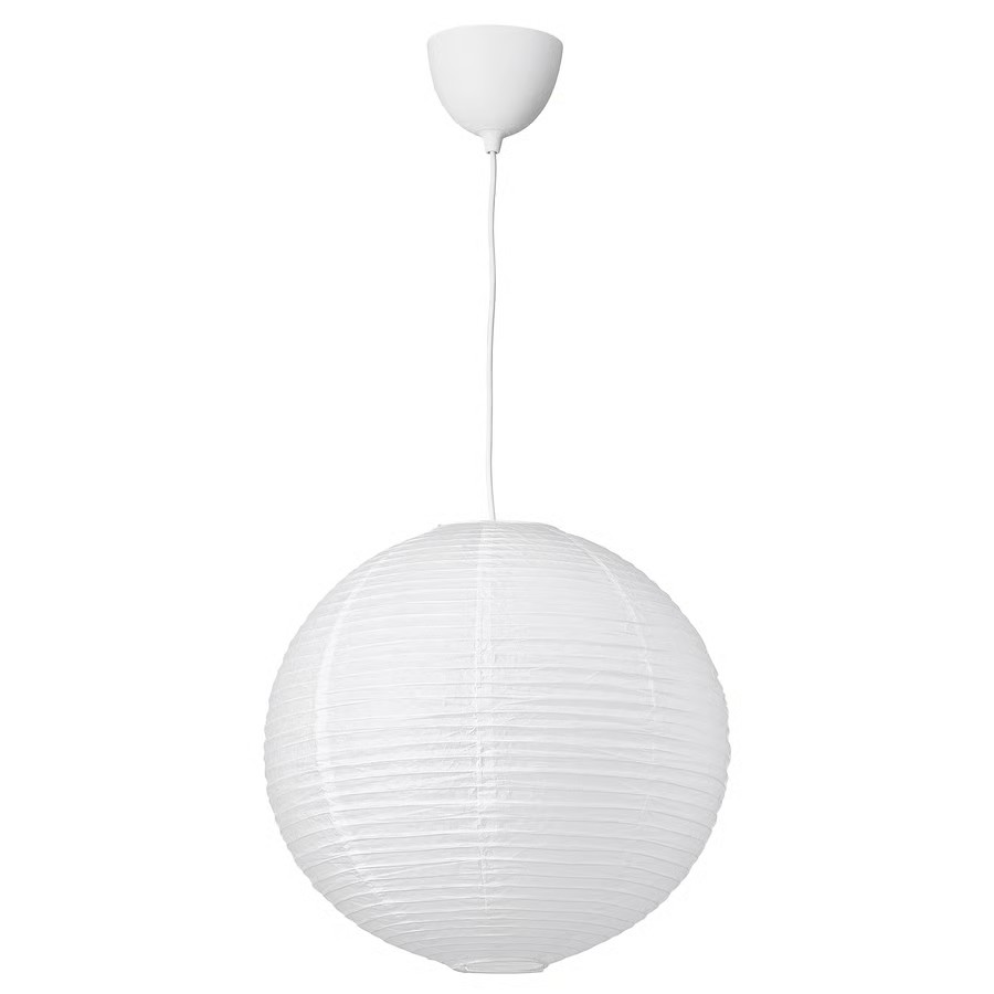 IKEA Lámpara Colgante C/Montura Blanca GULLSUDARE /HAVSDJUP (45cm)