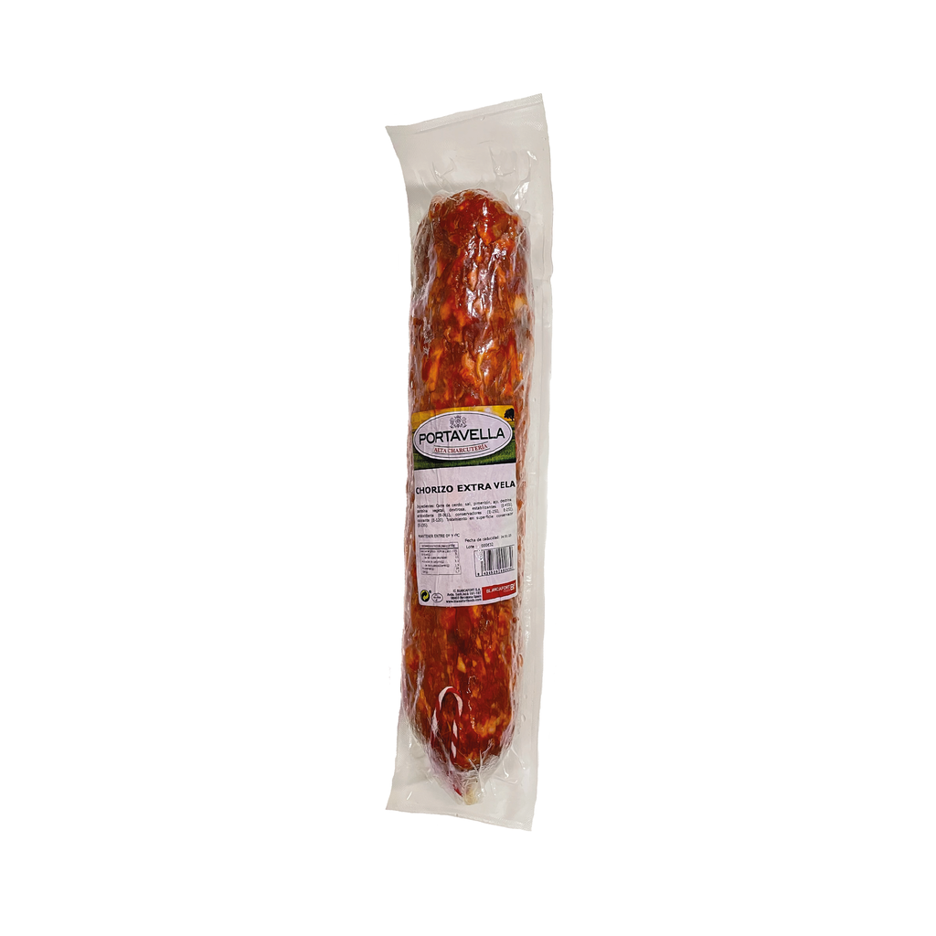 Chorizo Extra Vela PORTAVELLA (1.9kg aprox.)