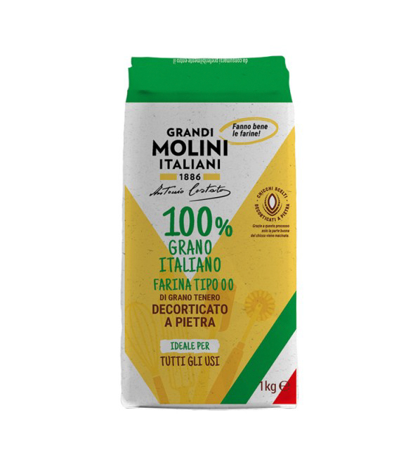 Harina de Trigo Tipo 00-205 GRANDI MOLINI (1kg)