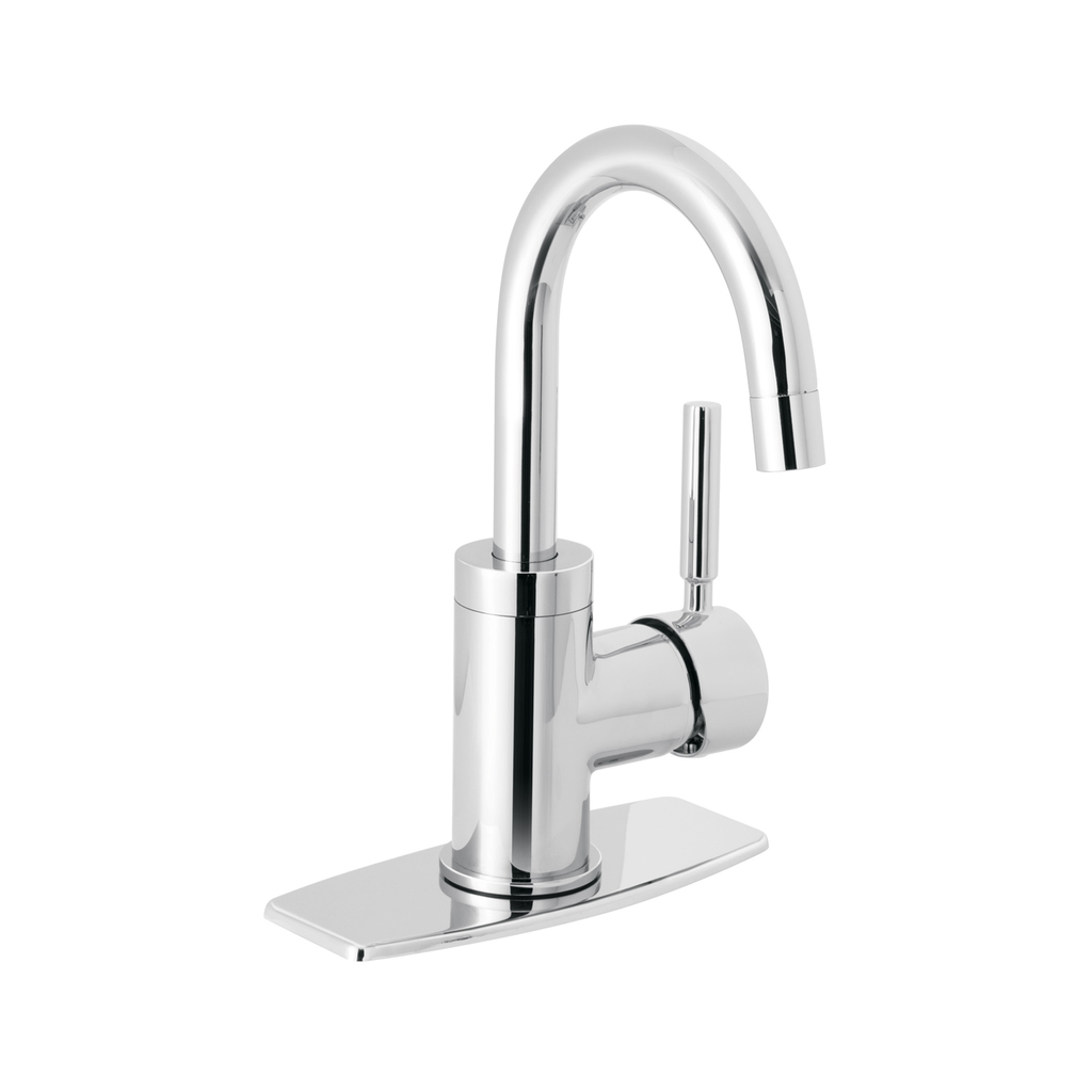 Monomando corto para lavabo, cromo, Foset

