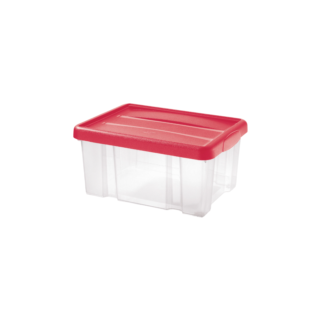 Caja Plástica Transparente C/Tapa 5L PUZZLE TONTARELLI