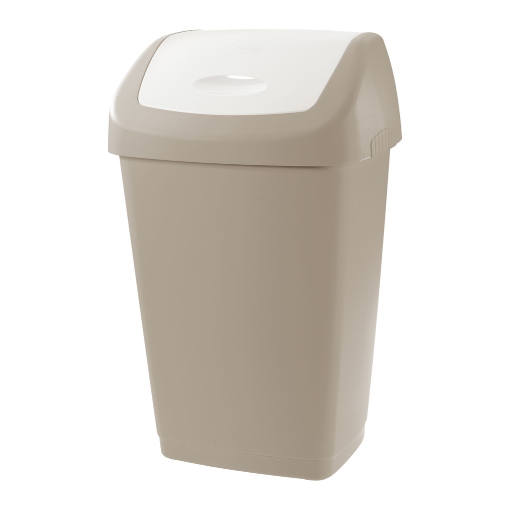 Cubo Plástico C/Tapa Abatible AURORA TONTARELLI (50L)