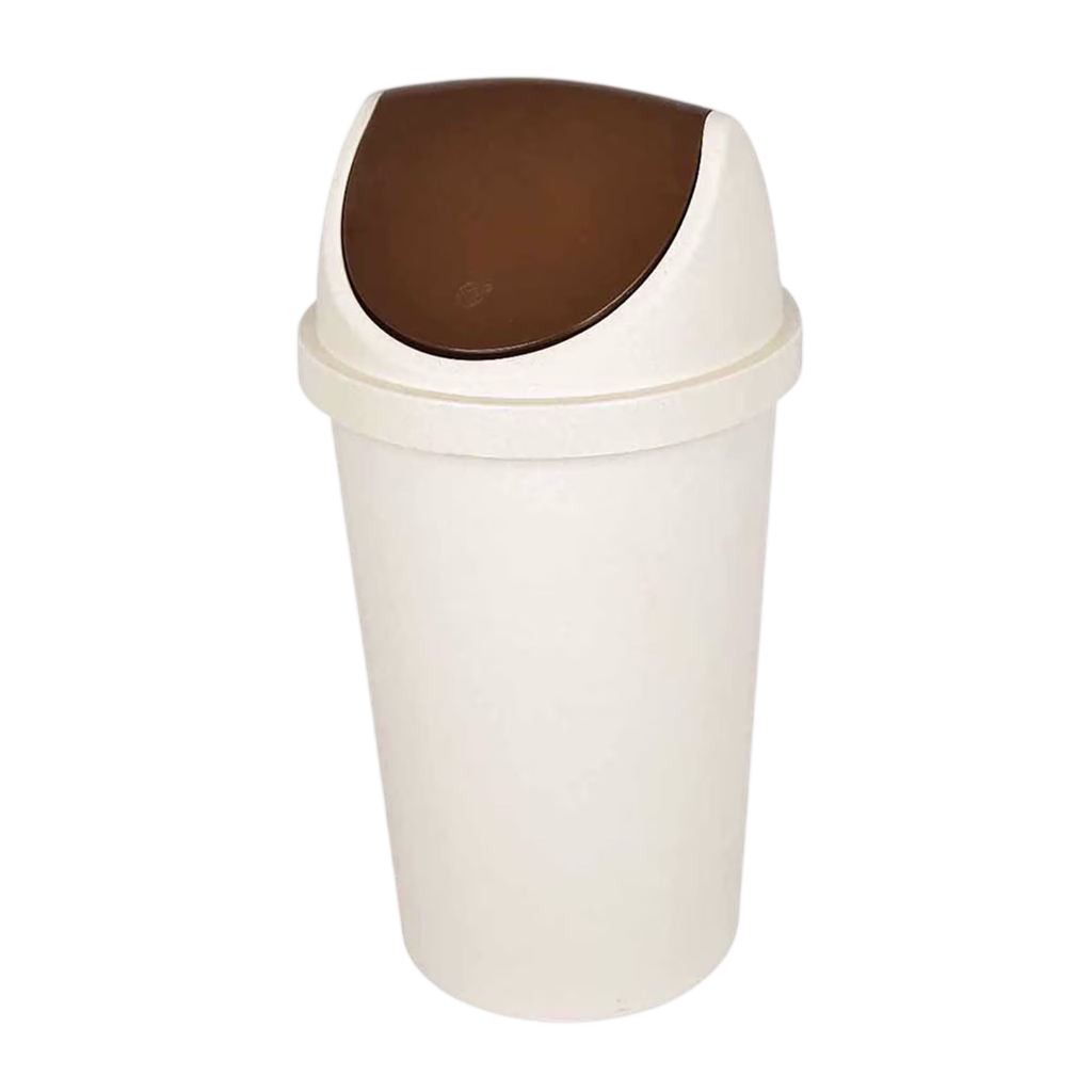 Cubo Plástico Para Basura C/Tapa Abatible SWING TONTARELLI (45L)