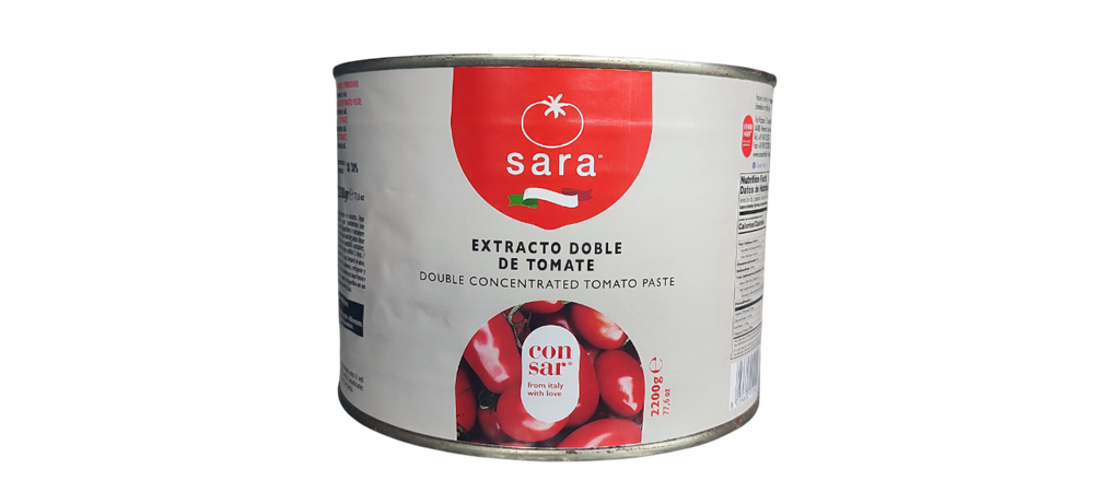 Doble Concentrado de Tomate 28/30% SARA (2200g)