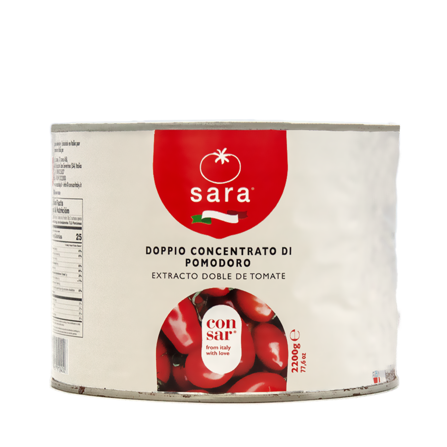 Doble Concentrado de Tomate 28/30% SARA (2200g)