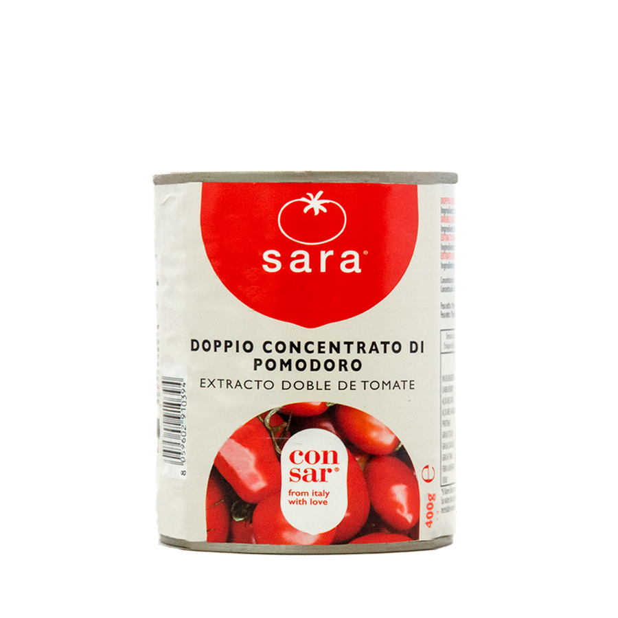 Doble Concentrado de Tomate 28/30% SARA (400g)
