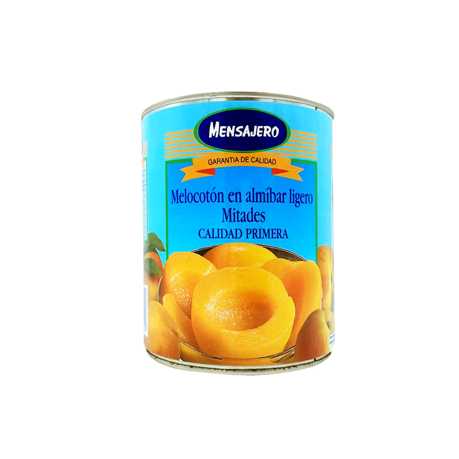 Melocotón en Mitades en Almíbar MENSAJERO (840g)