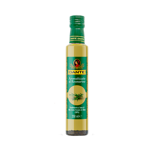Aceite de Oliva Extra Virgen Aromatizado Al Rosmarino DANTE (250ml)