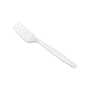 Tenedor Plástico de PP Blanco 180mm (100u)