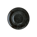 Plato Hondo de Porcelana (40cl/24cm) COSMOS BLACK GOURMET BONNA