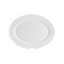 Fuente Oval C/Ala de Porcelana (37cm) PERLA VISTA ALEGRE