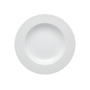 Plato Llano de Porcelana (25cm) ESCORIAL BLANCA VISTA ALEGRE
