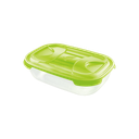 Contenedor Plástico P/Alimento Rectangular C/Tapa TONTARELLI (1.15L)