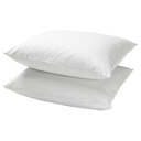 IKEA Funda P/Almohada Blanco (50x60cm)/2ud DVALA