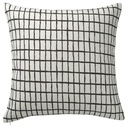 IKEA Funda de Cojín Blanca/Negra (50x50cm) MÄSTERROT